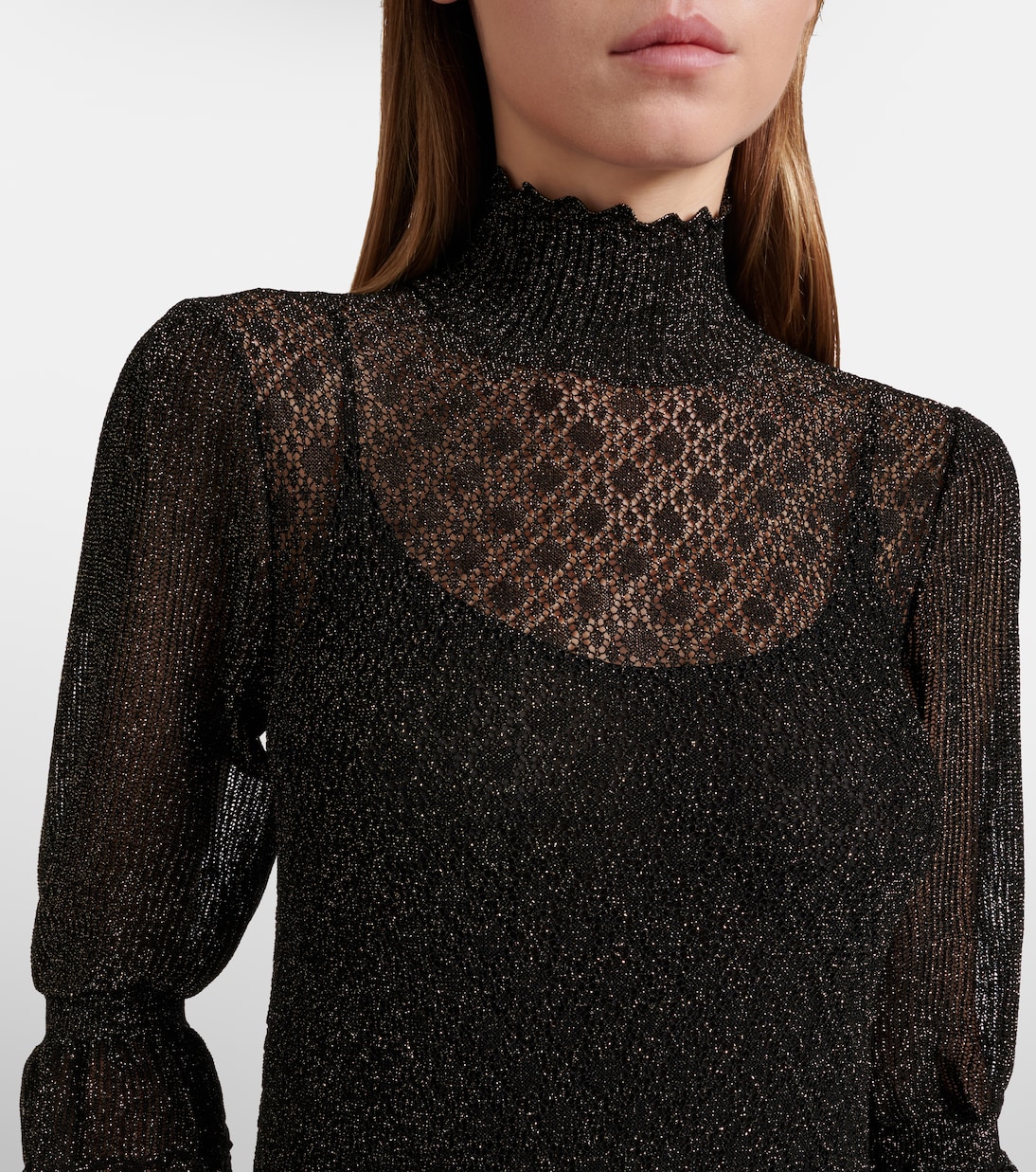 Robe en lamé | Chloé