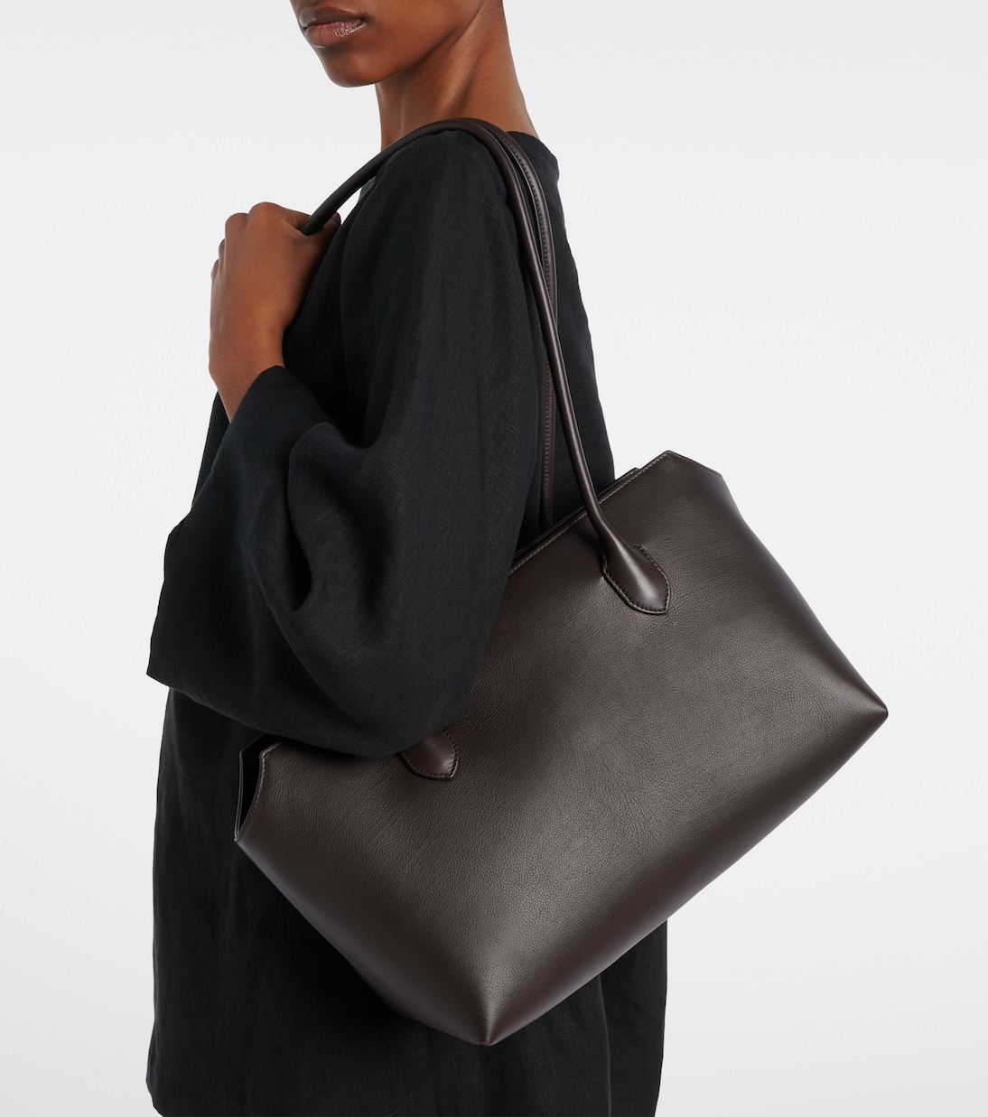Terrasse leather shoulder bag | The Row