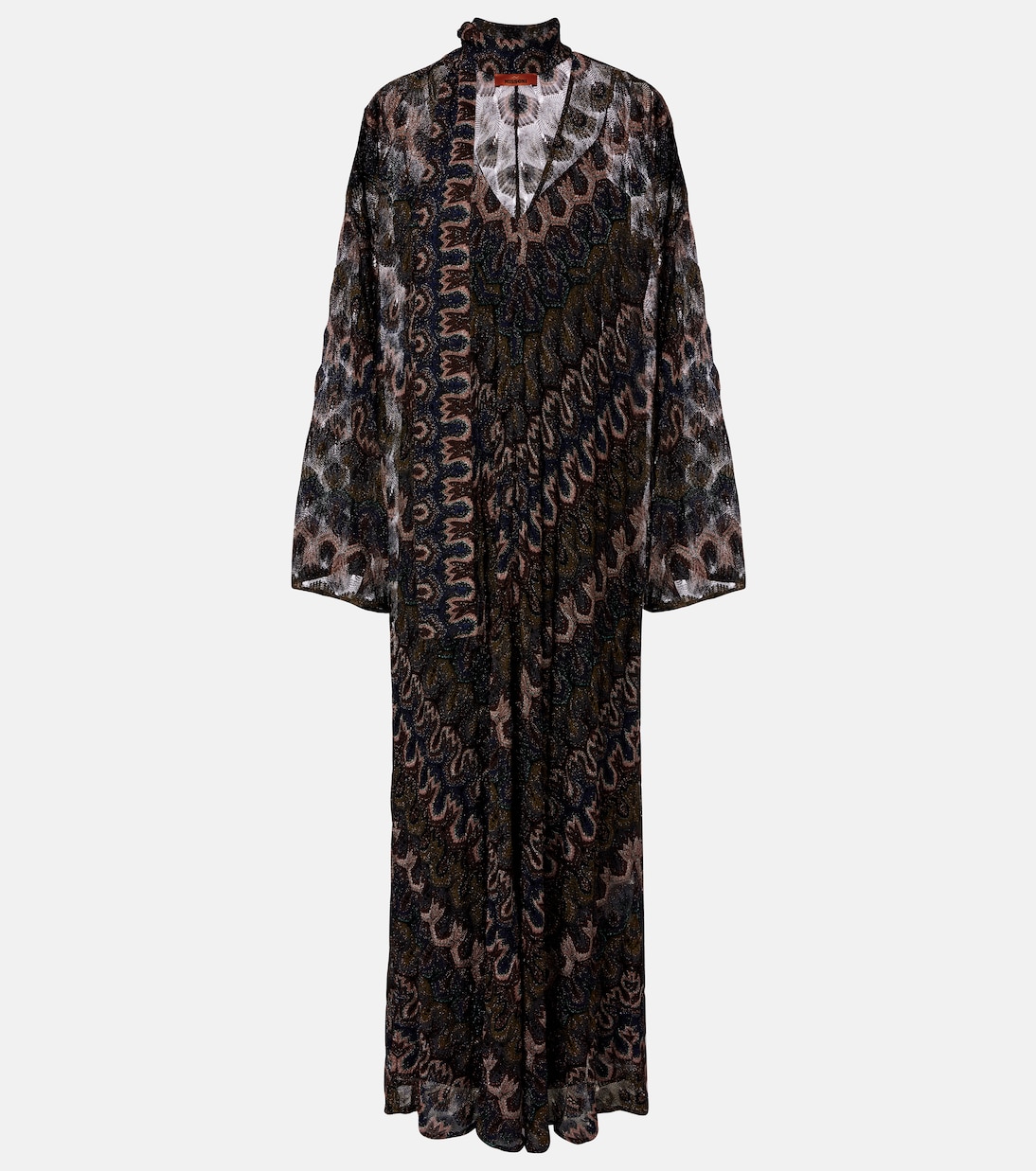 Maxikleid aus Lamé | Missoni