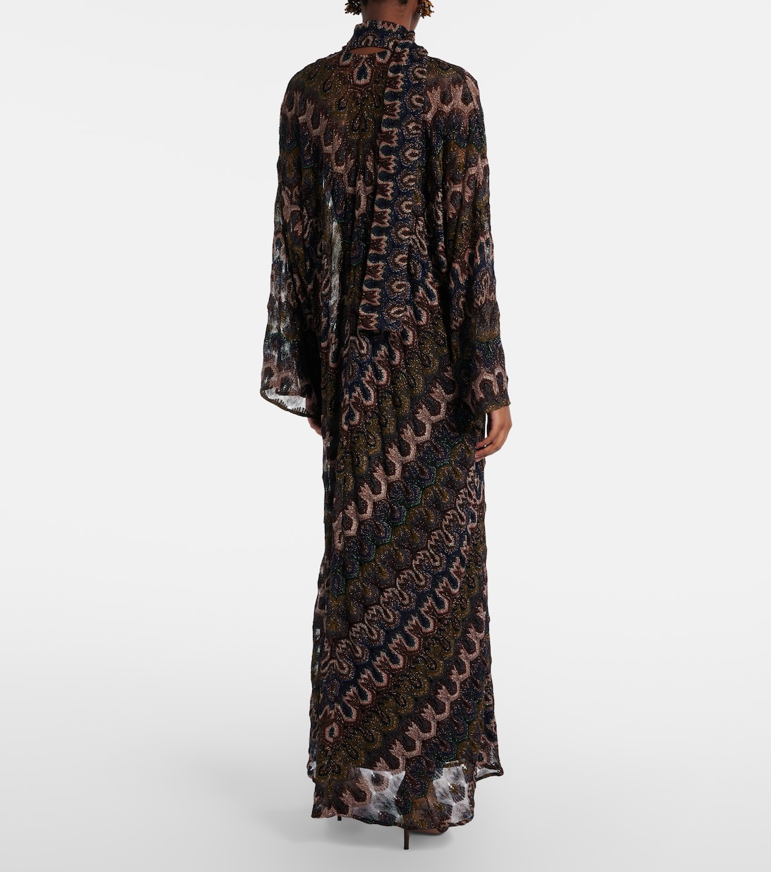 Maxikleid aus Lamé | Missoni