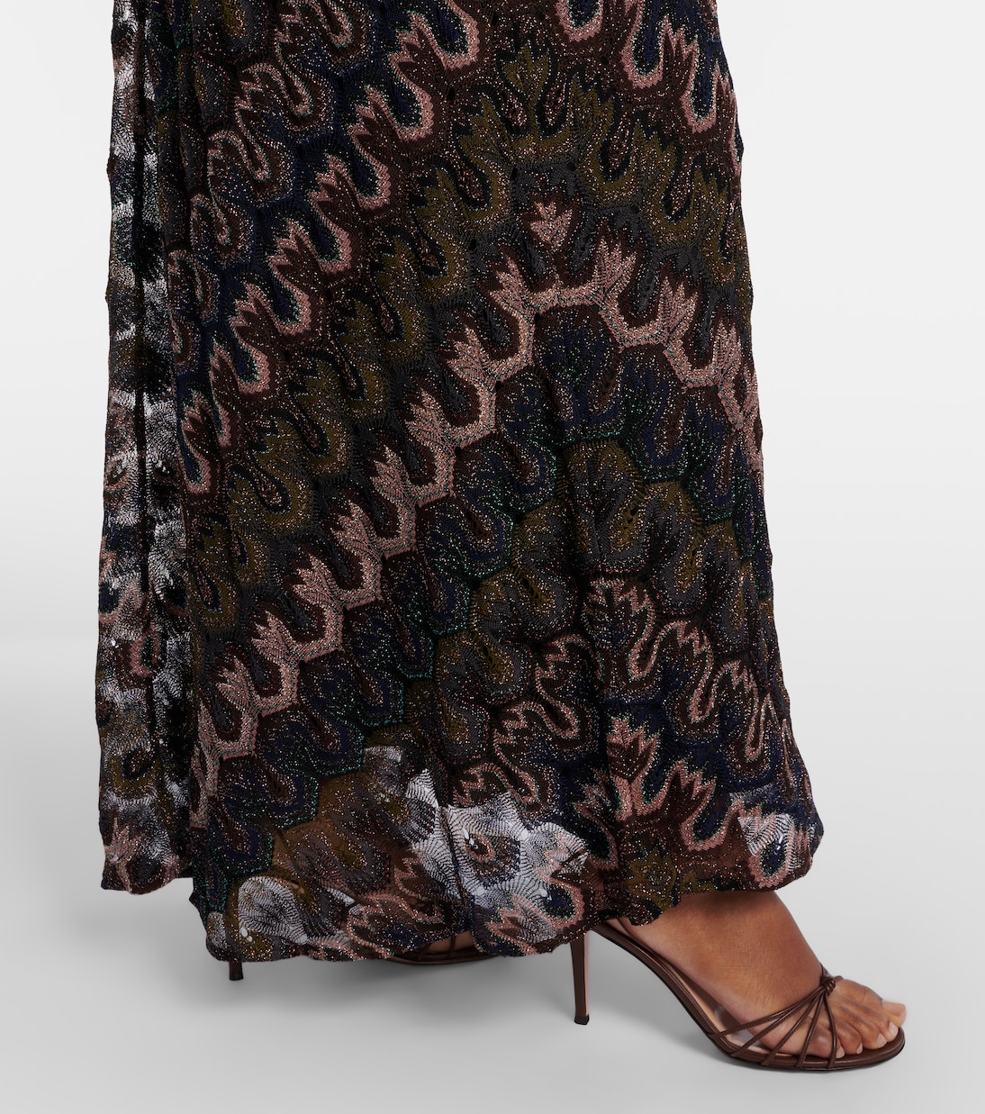 Maxikleid aus Lamé | Missoni