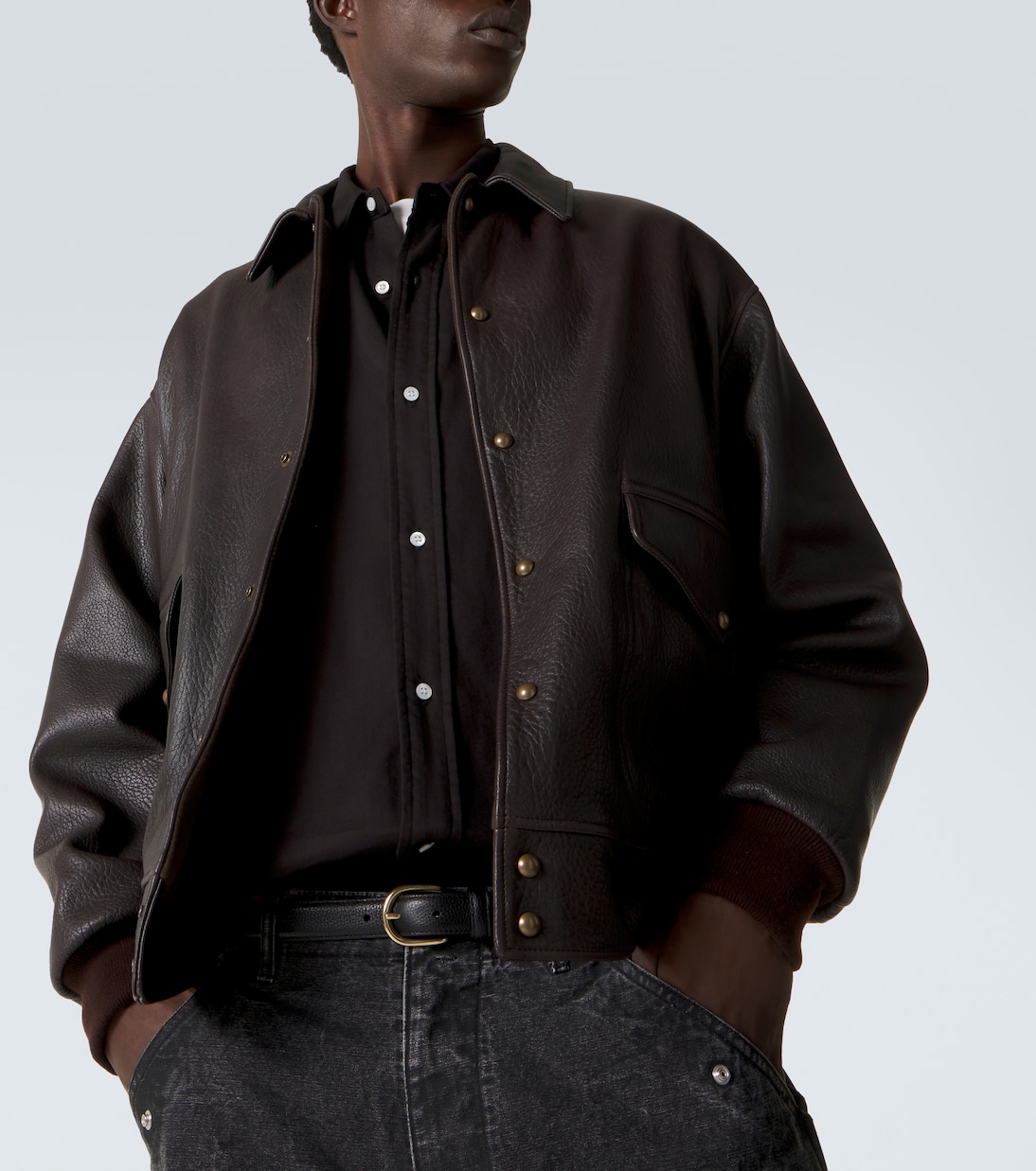 A-1 leather blouson jacket | A.Presse