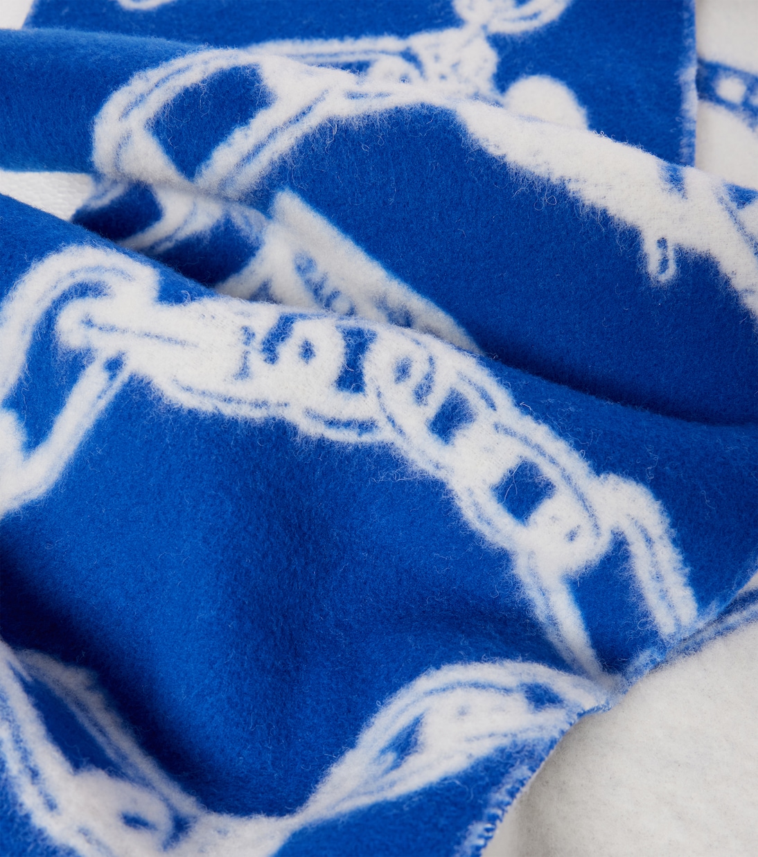 Bufanda de lana y alpaca en jacquard | Acne Studios