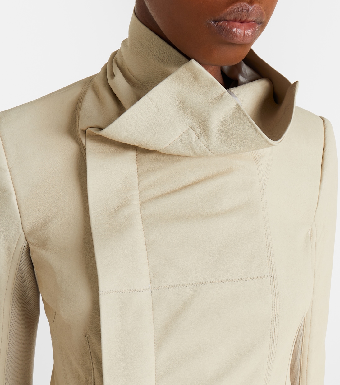 Naska leather biker jacket | Rick Owens
