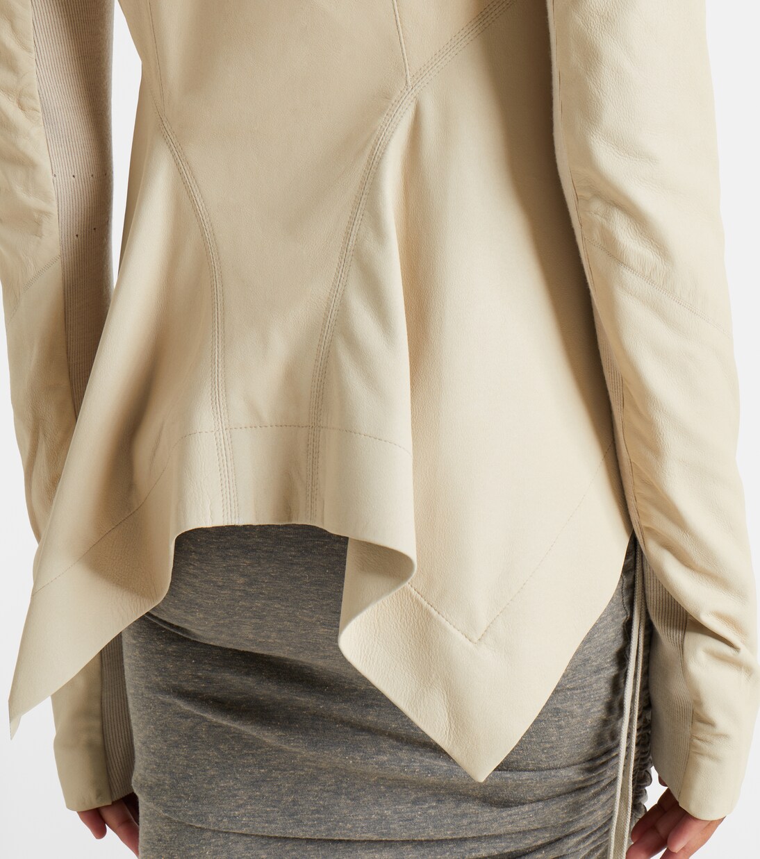 Naska leather biker jacket | Rick Owens