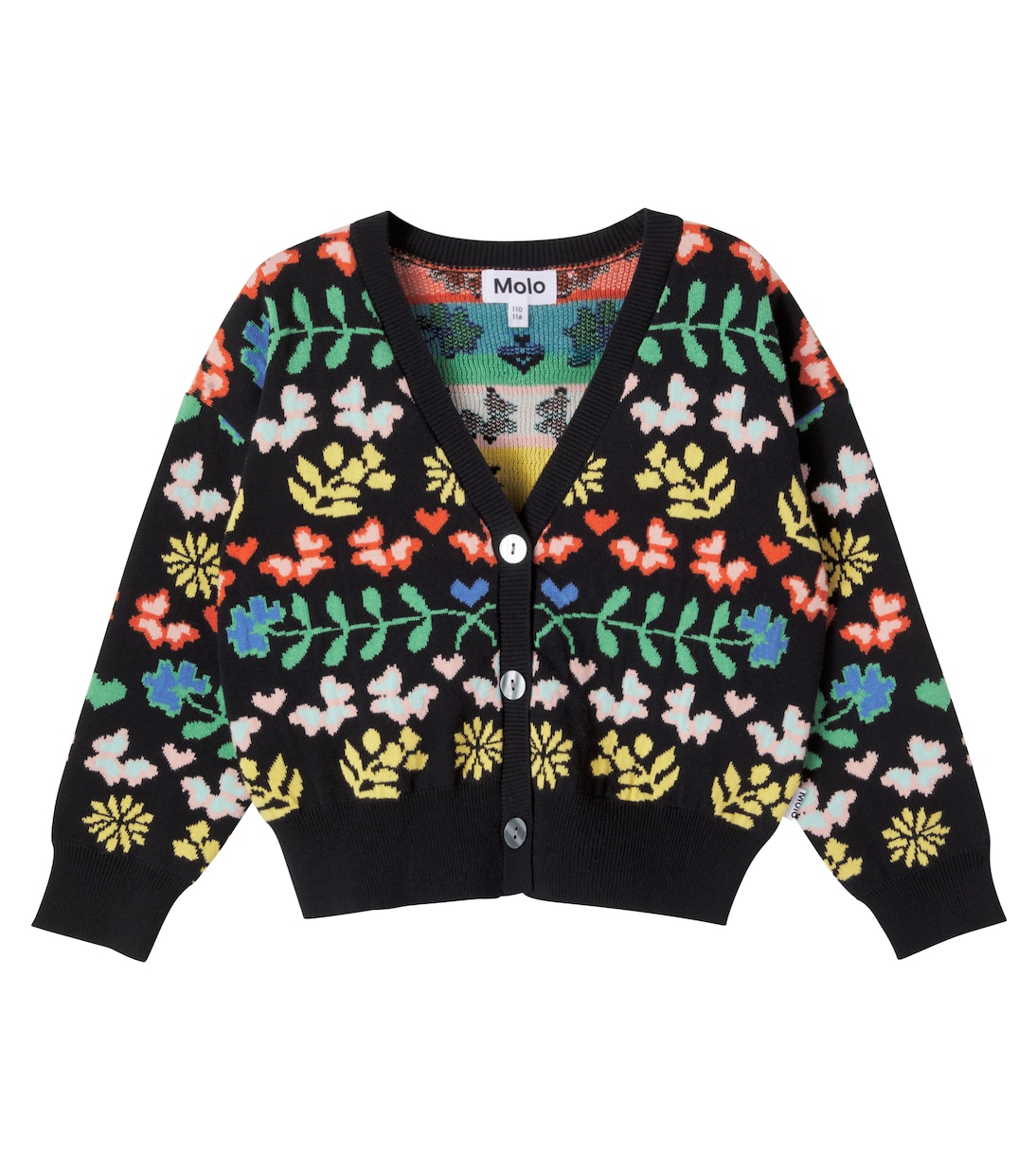 Gilly floral cotton cardigan | Molo