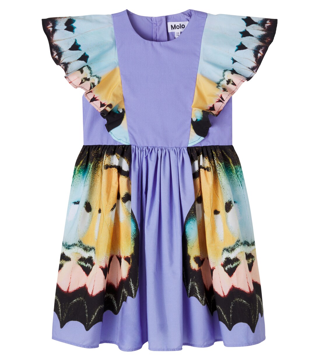 Caty printed cotton dress | Molo