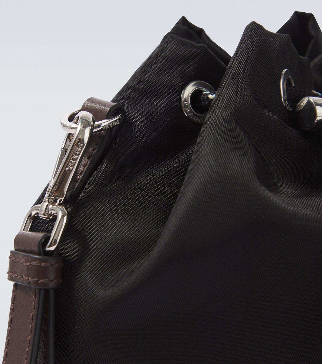 Prada Speedrock Re-Nylon皮革边饰小袋 | Prada