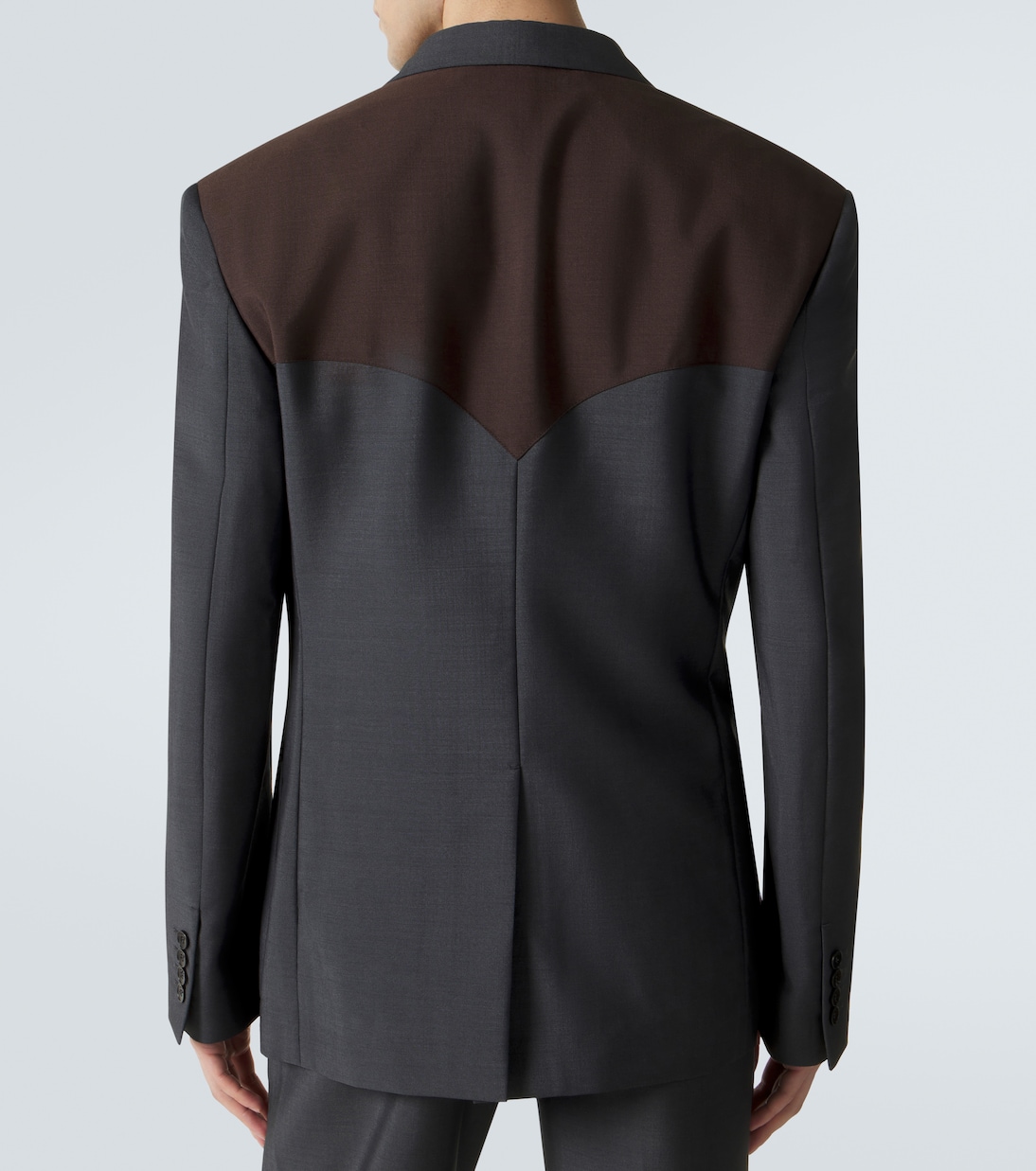 Medusa羊毛与马海毛西装式外套 | Versace