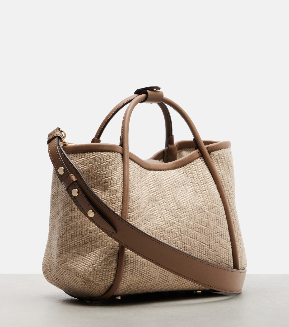 Sac Marin Small bordé de cuir | Max Mara