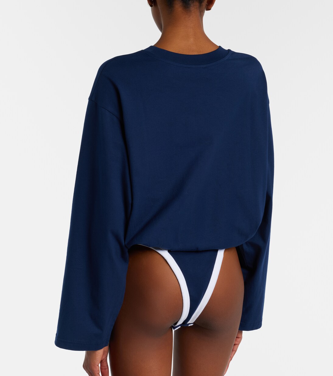 Oversize-Body aus Baumwolle | Jean Paul Gaultier