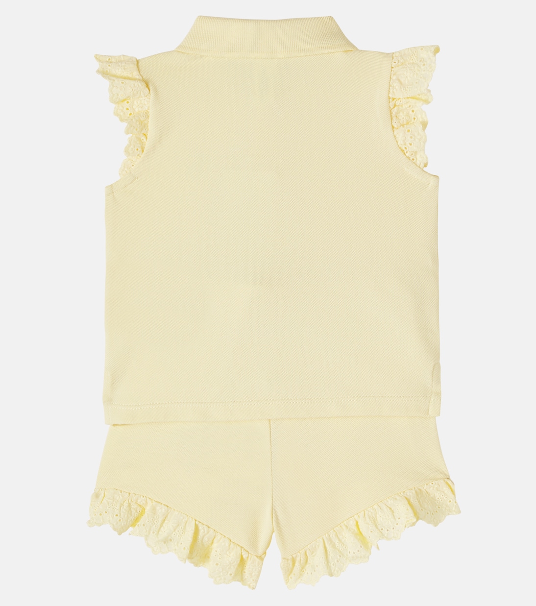 Bebé - set de top y shorts de piqué de algodón | Polo Ralph Lauren Kids