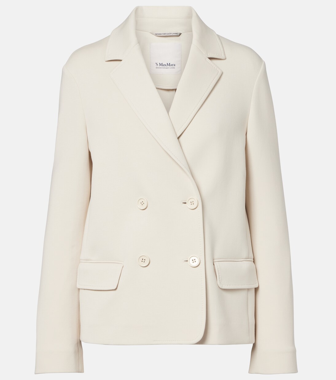Badia cotton-blend jersey blazer | 'S Max Mara