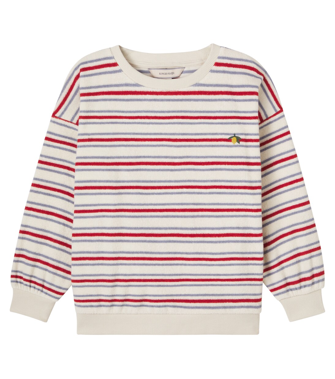 Itty striped cotton-blend terry sweatshirt | Konges Sløjd