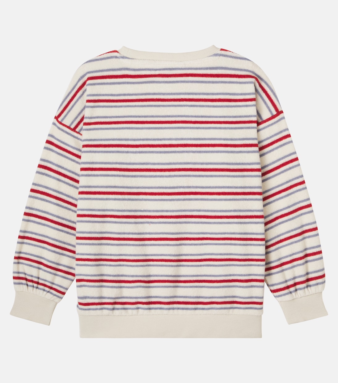 Itty striped cotton-blend terry sweatshirt | Konges Sløjd