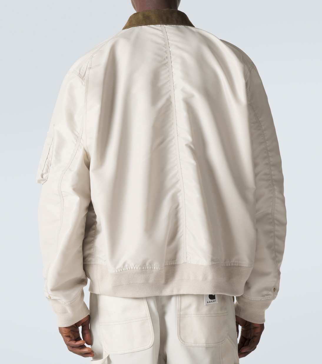 x Carhartt corduroy-trimmed blouson jacket | Sacai