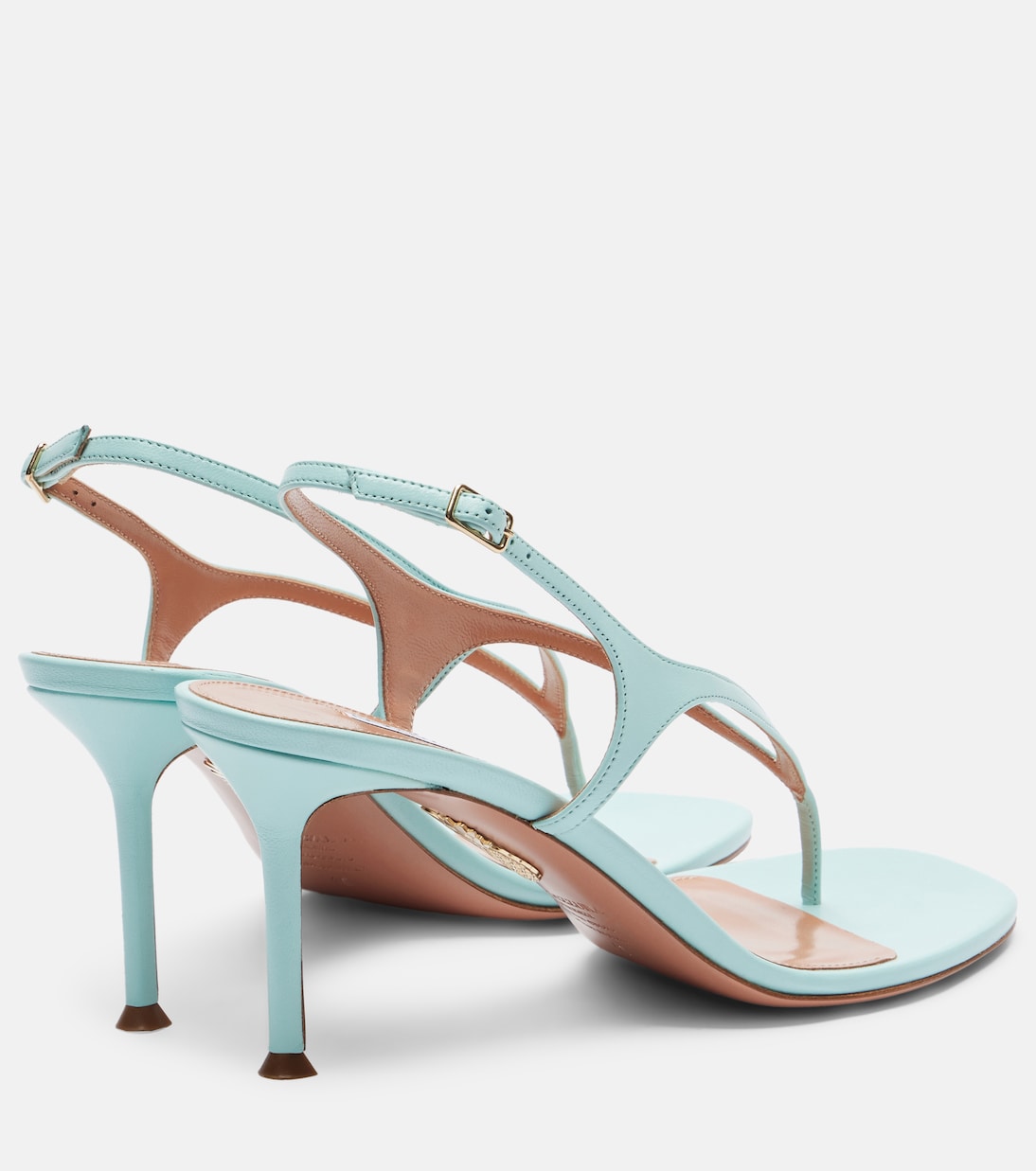 Bikini leather thong sandals | Aquazzura