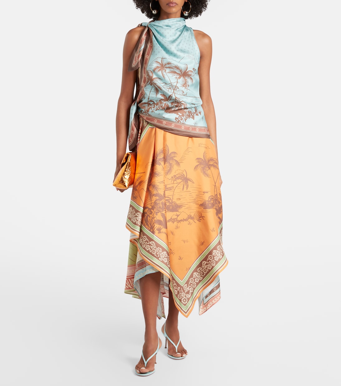 Bikini leather thong sandals | Aquazzura