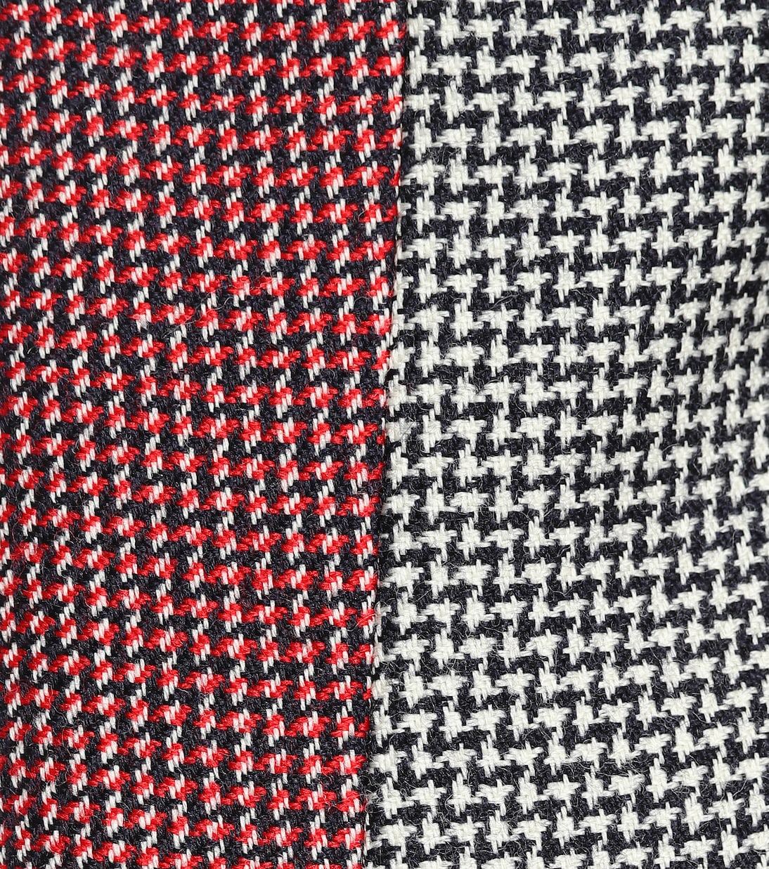 Houndstooth check wool coat | Stella McCartney