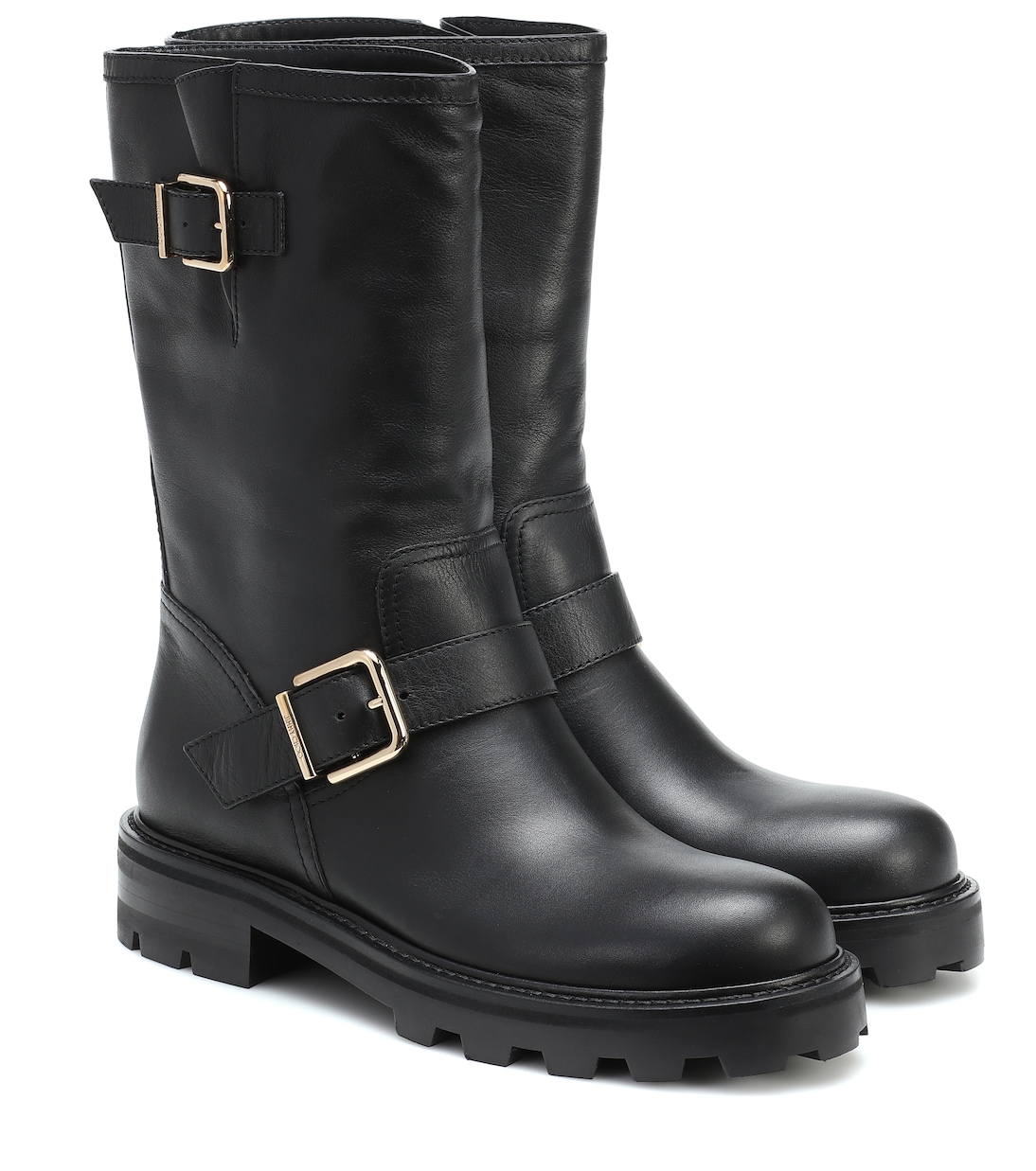 Biker II leather boots | Jimmy Choo