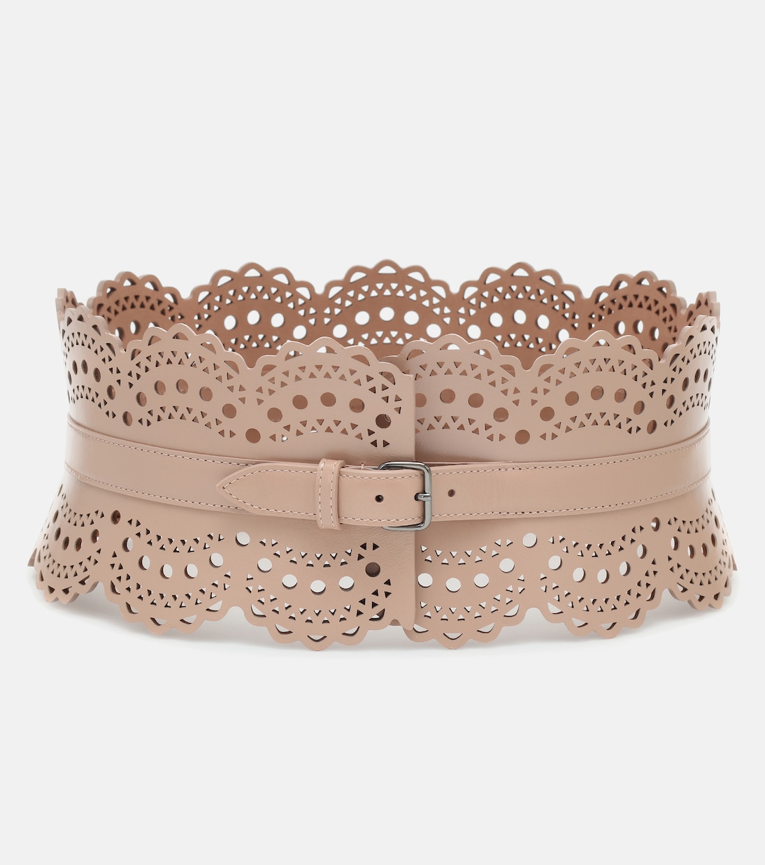 Cintura corsetto in pelle ALAÏA per stile giovane e audace