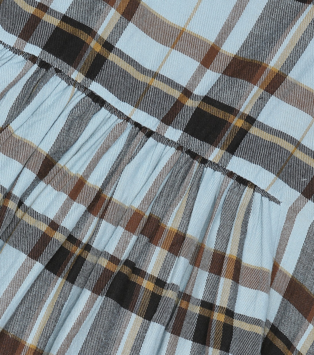 Vestido Maude de algodón de cuadros | Morley