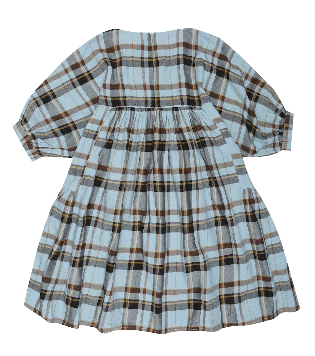 Vestido Maude de algodón de cuadros | Morley