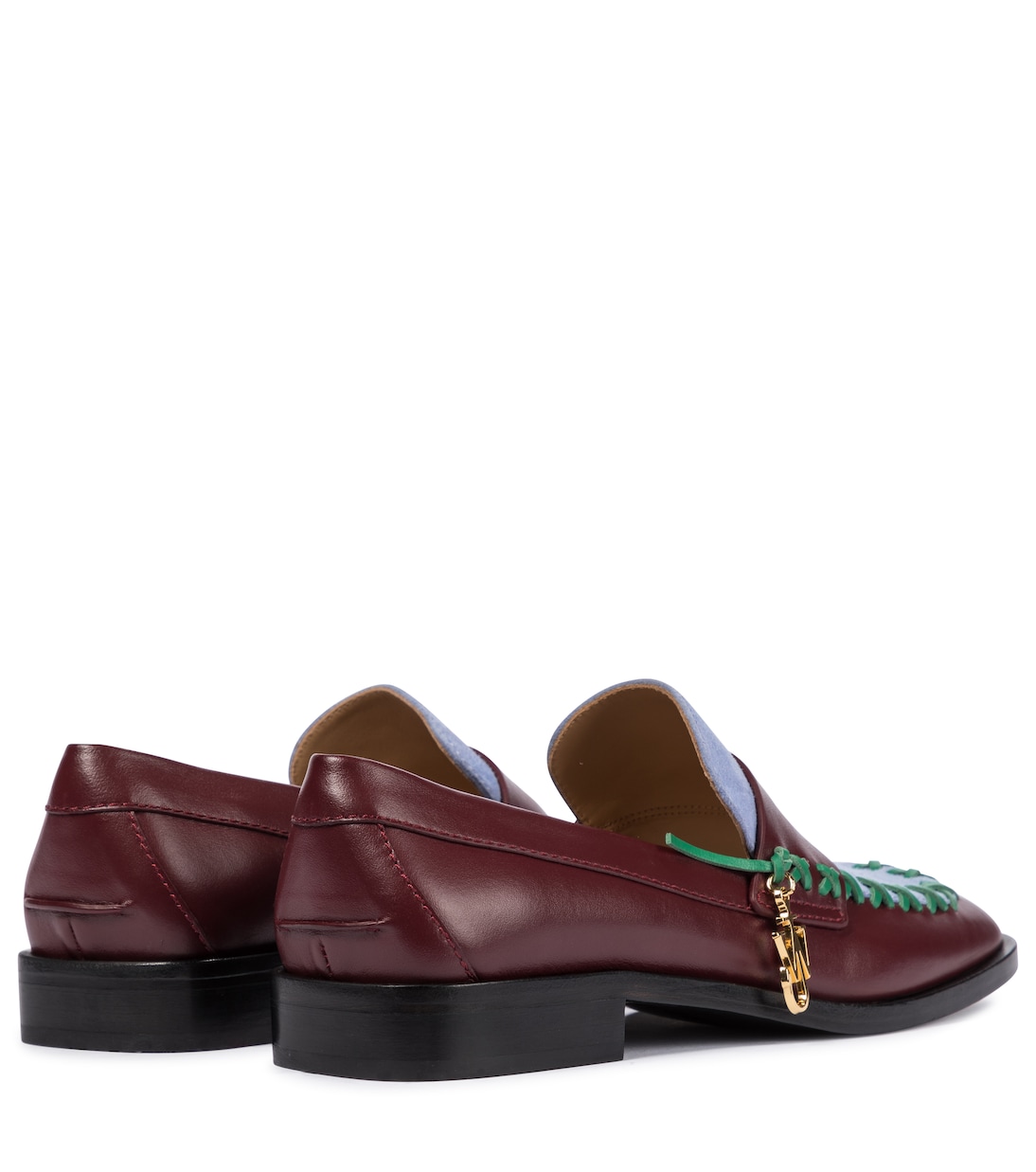 Stitch leather loafers | JW Anderson