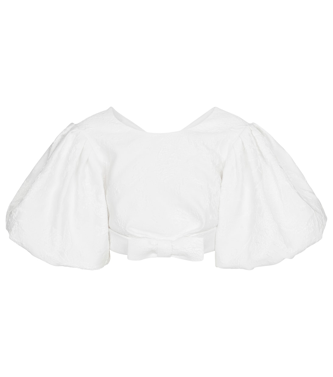 Crop top en jacquard | Rasario