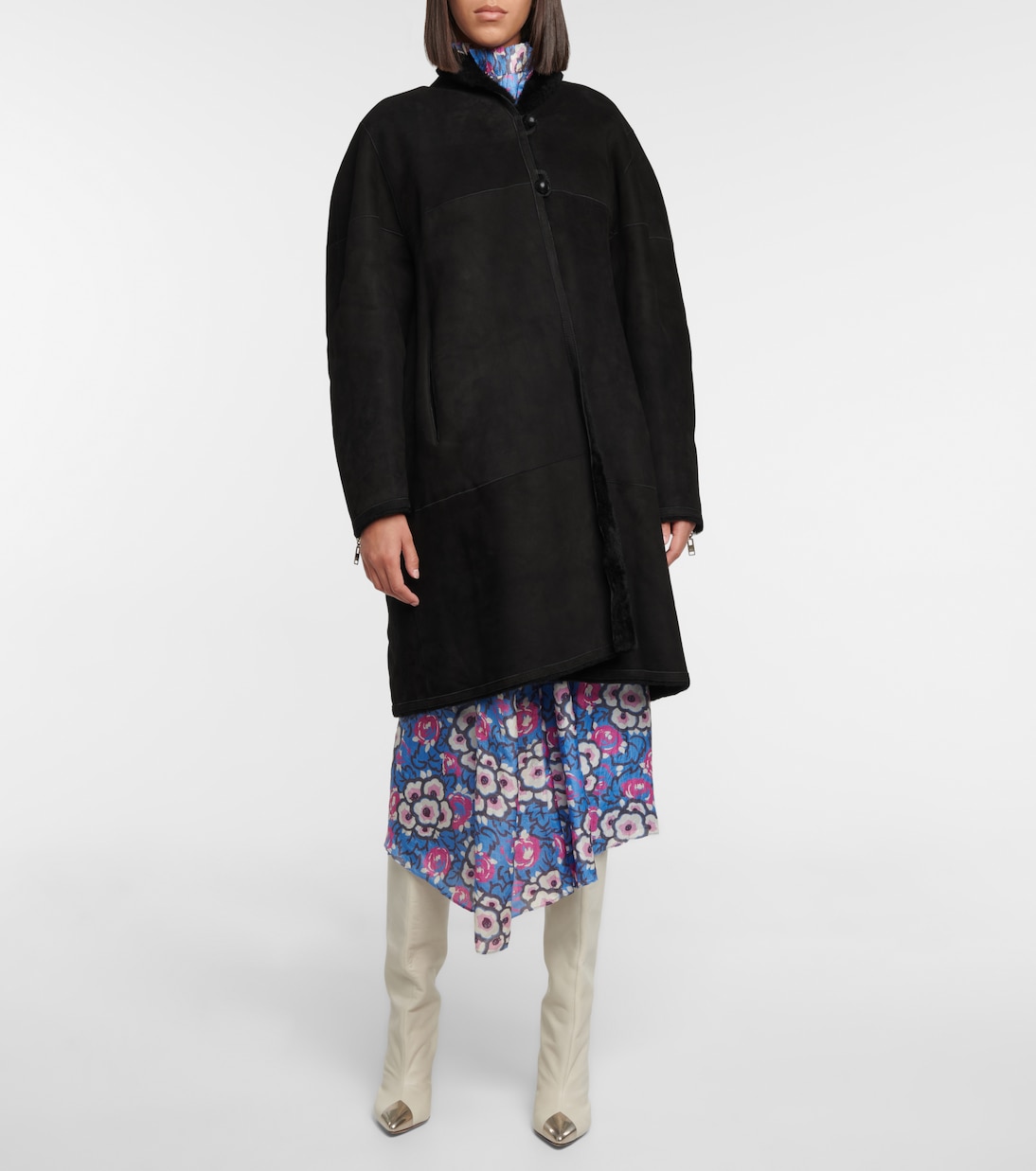 Manteau Abazoe en shearling | Isabel Marant
