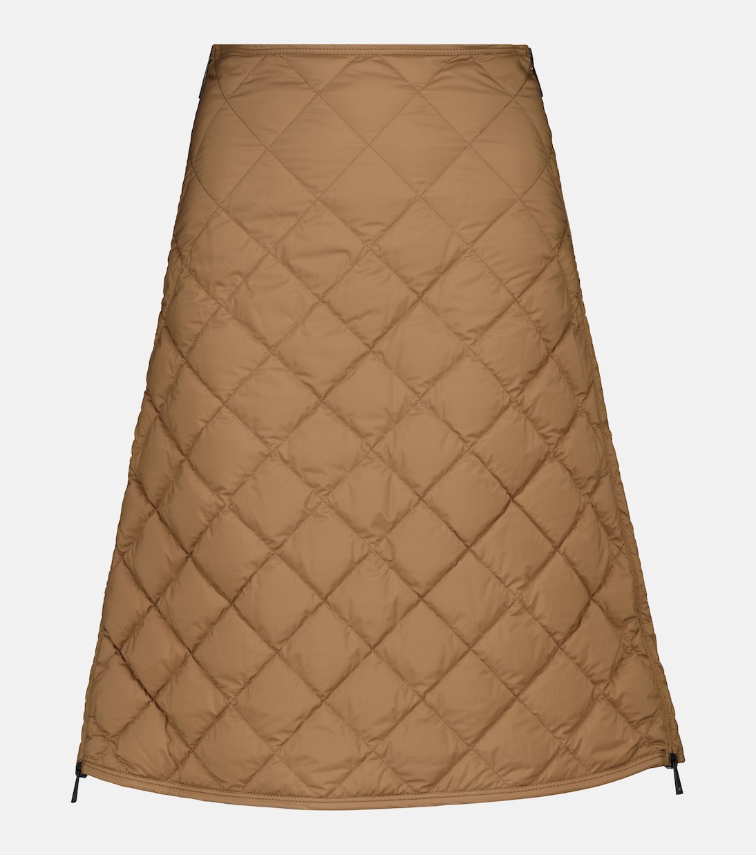 Quilted high-rise down skirt | Moncler