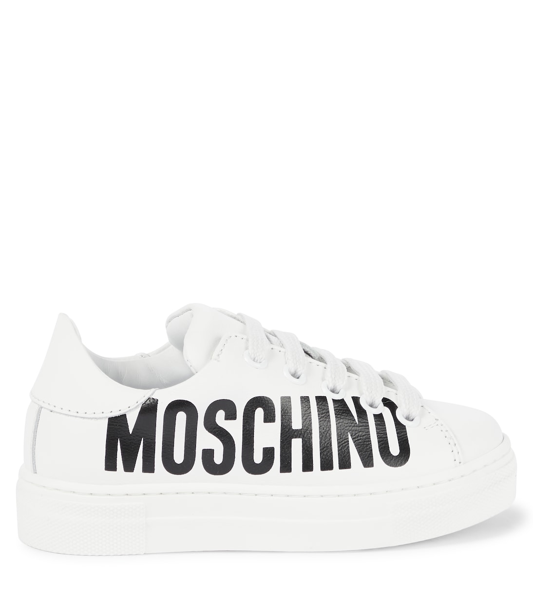 Sneakers aus Leder mit Logo | Moschino Kids