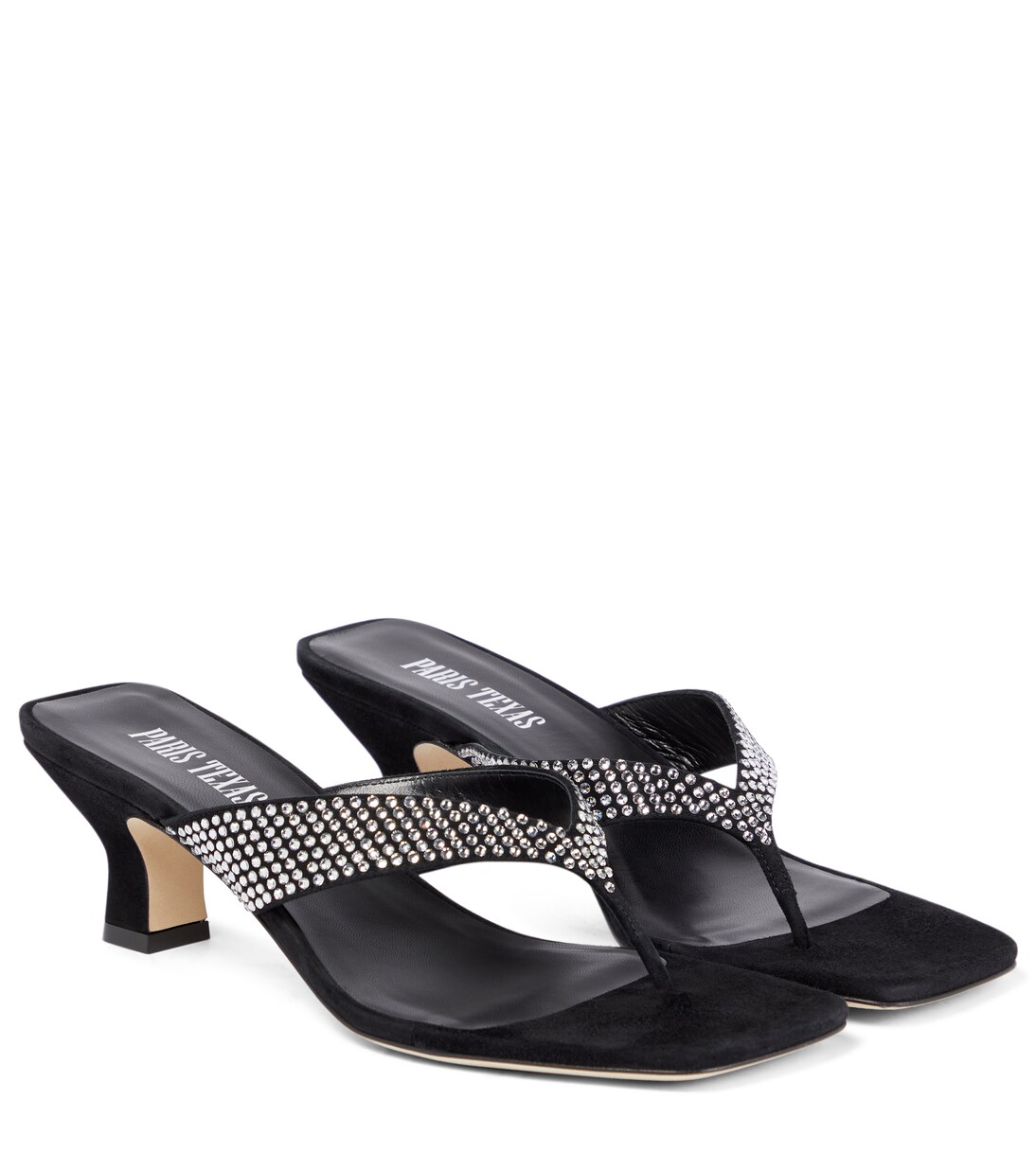 Embellished sandals | Paris Texas