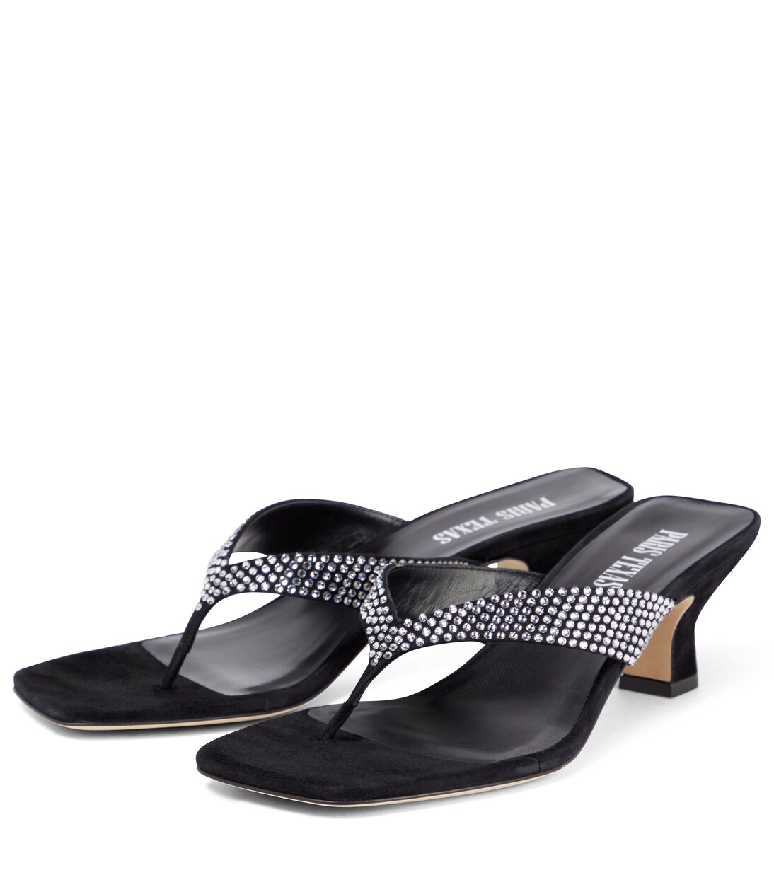 Embellished sandals | Paris Texas