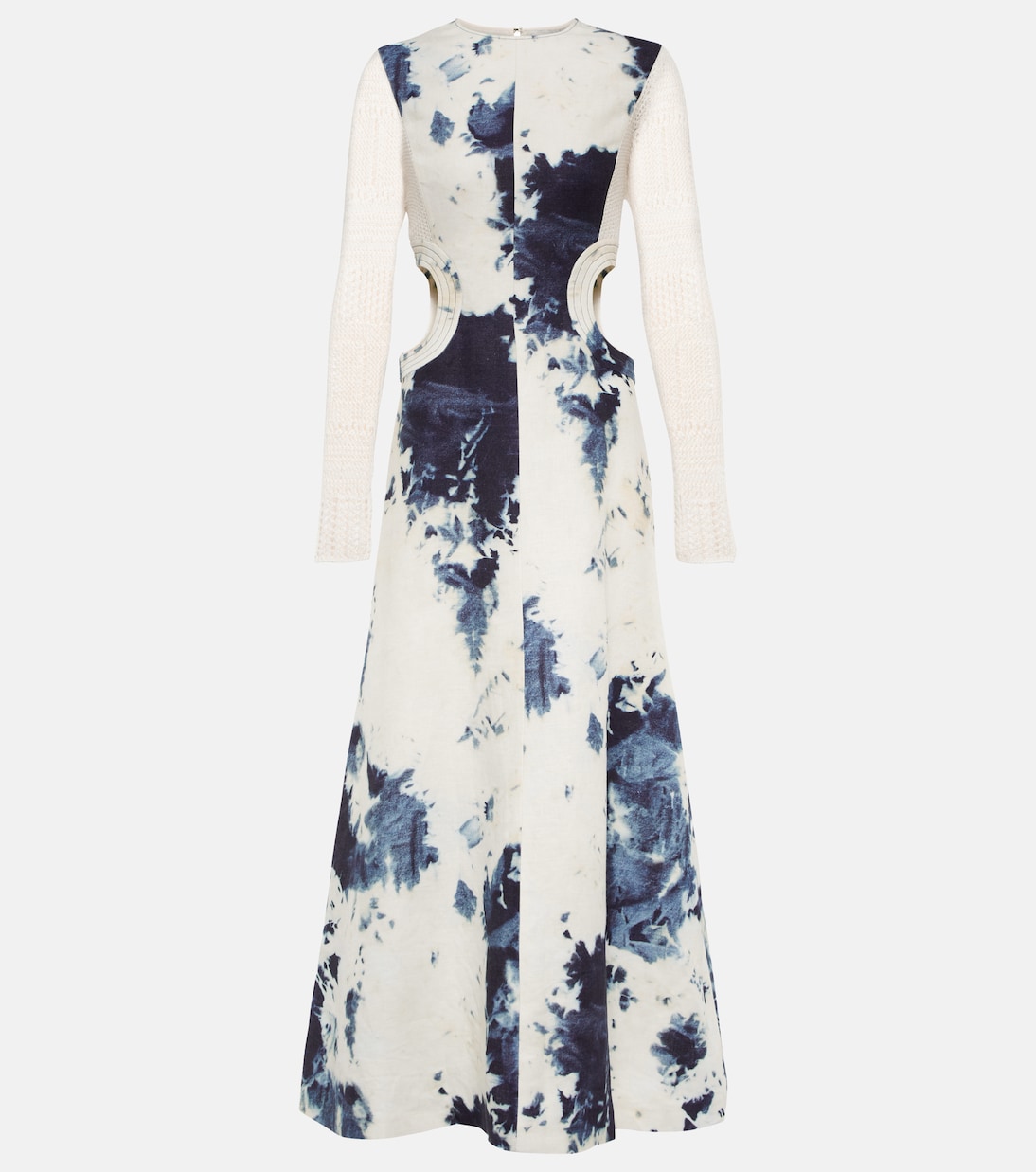 Abito midi tie-dye con cut-out | Chloé