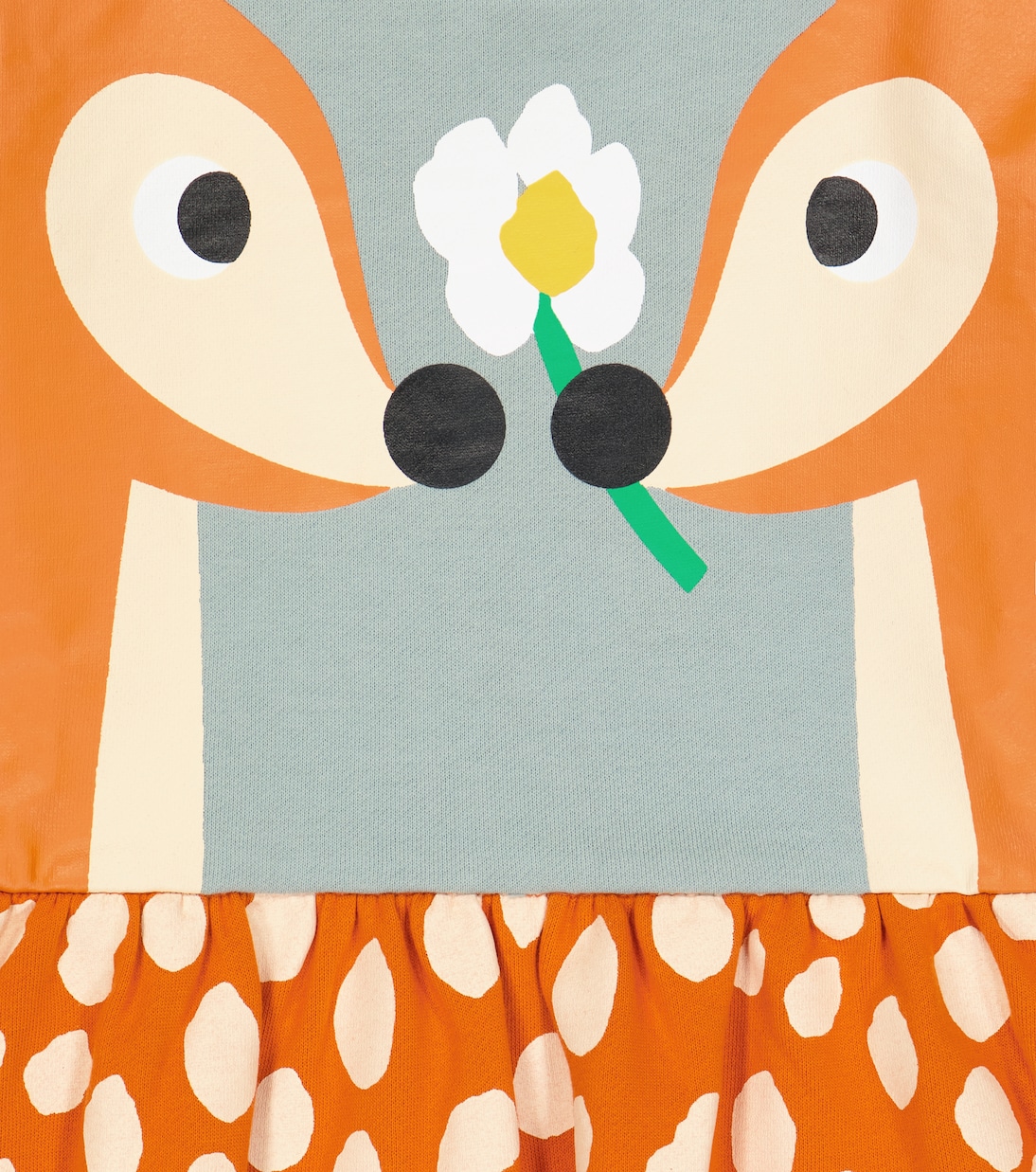 Abito in cotone con stampa | Stella McCartney Kids