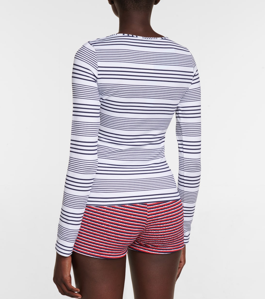 Cali striped rashguard | Melissa Odabash