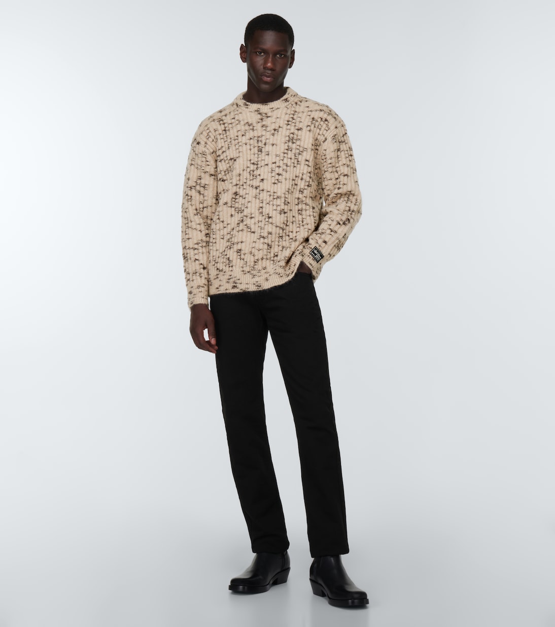 Jersey en mezcla de mohair y lana | Raf Simons