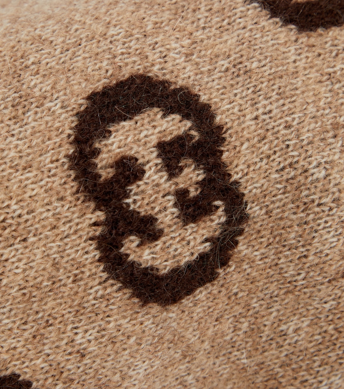 Interlocking G mohair-blend dog sweater | Gucci