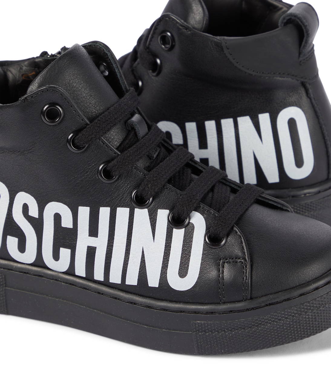 Sneakers aus Leder | Moschino Kids