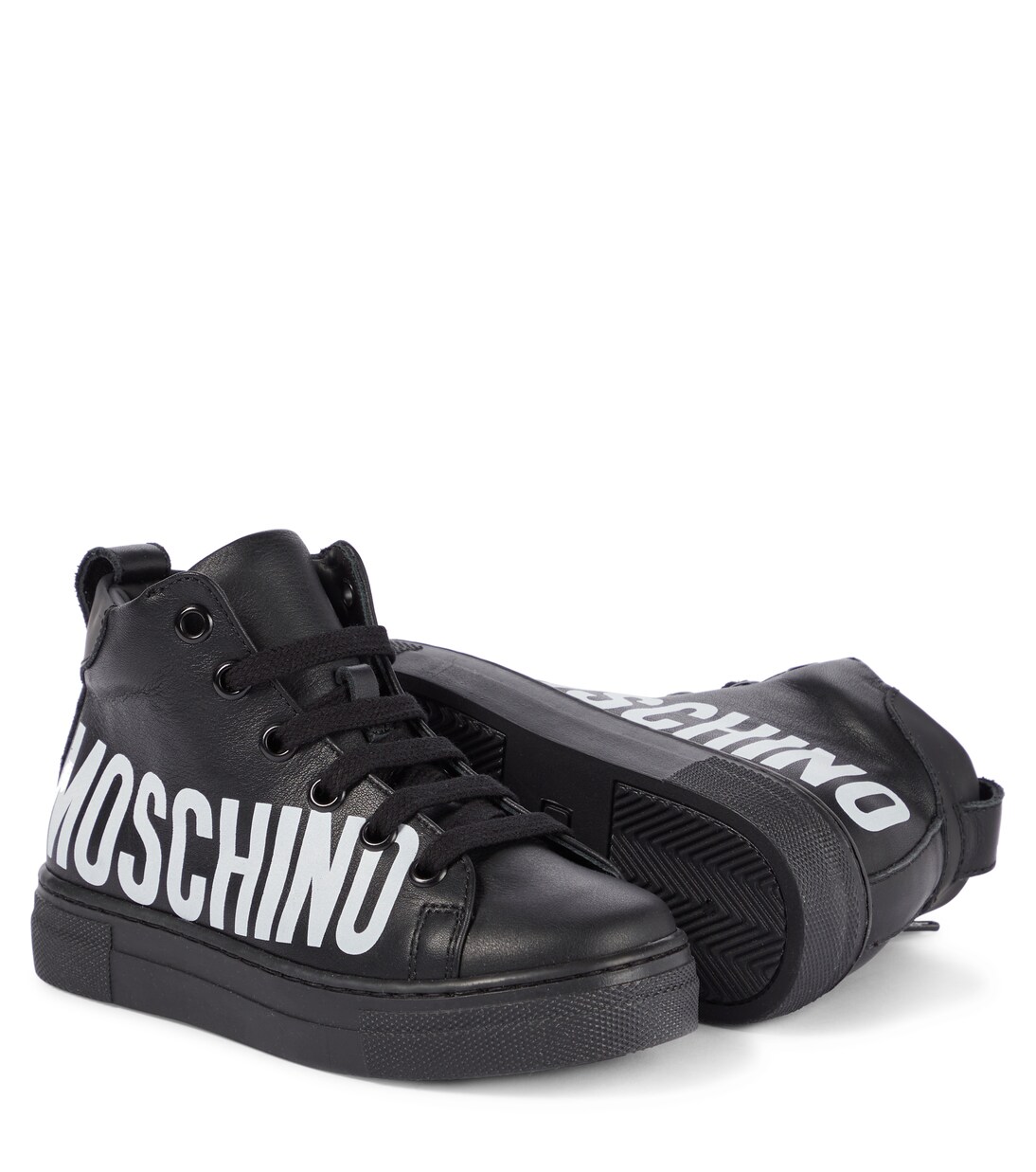 Sneakers aus Leder | Moschino Kids