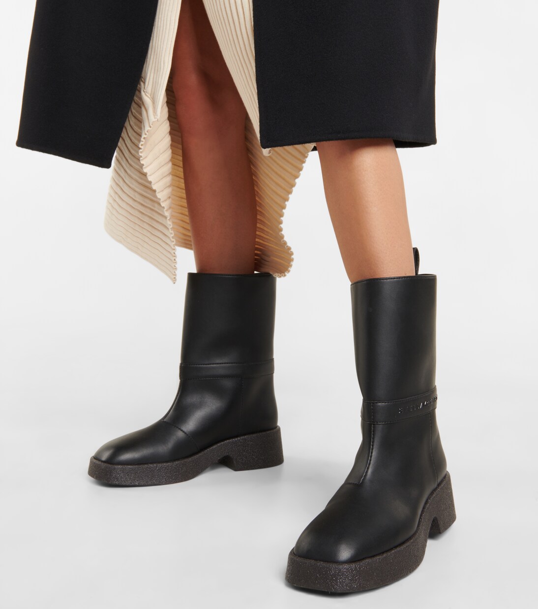 Faux leather boots | Stella McCartney