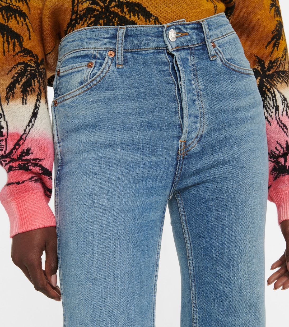 90s high-rise straight jeans | Re/Done
