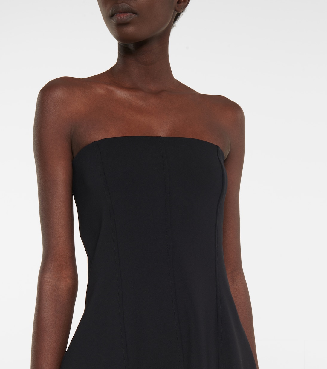 Strapless midi dress | The Row