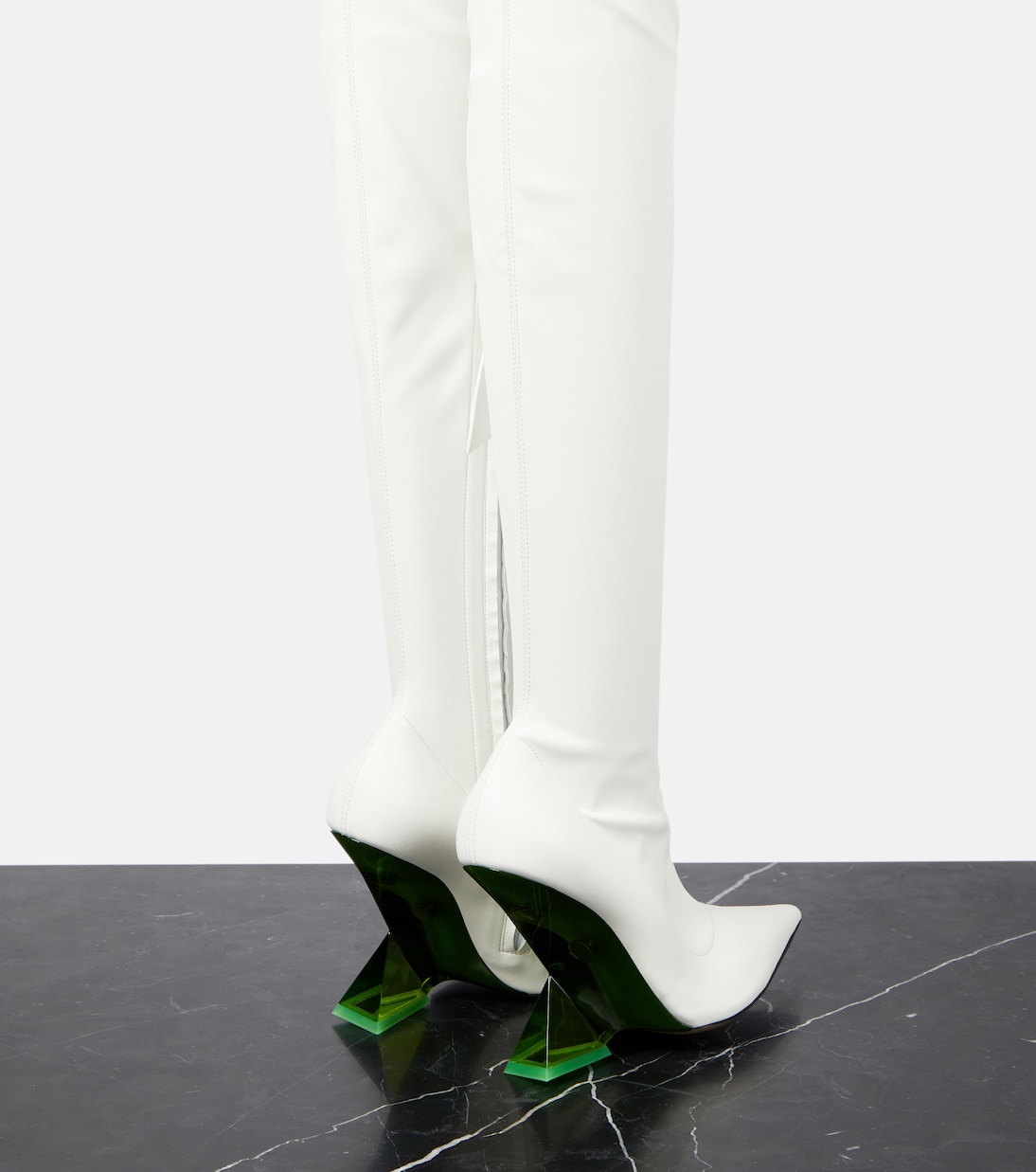 Botas mosqueteras Cheope de PVC | The Attico
