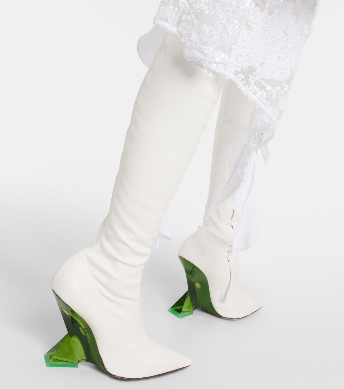 Botas mosqueteras Cheope de PVC | The Attico