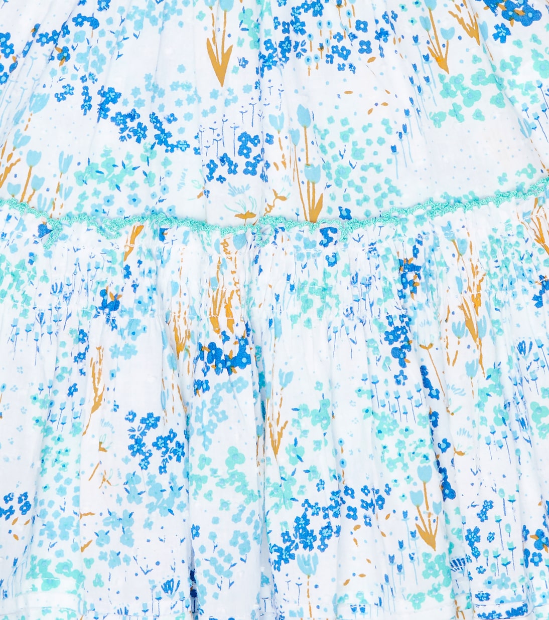 Aurora floral cotton dress | Poupette St Barth Kids