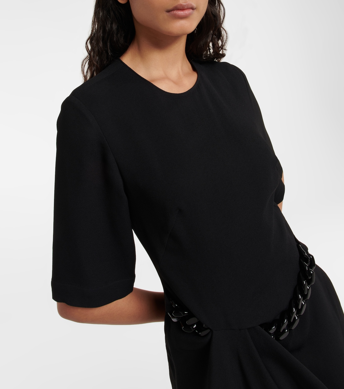 Chain-embellished minidress | Stella McCartney
