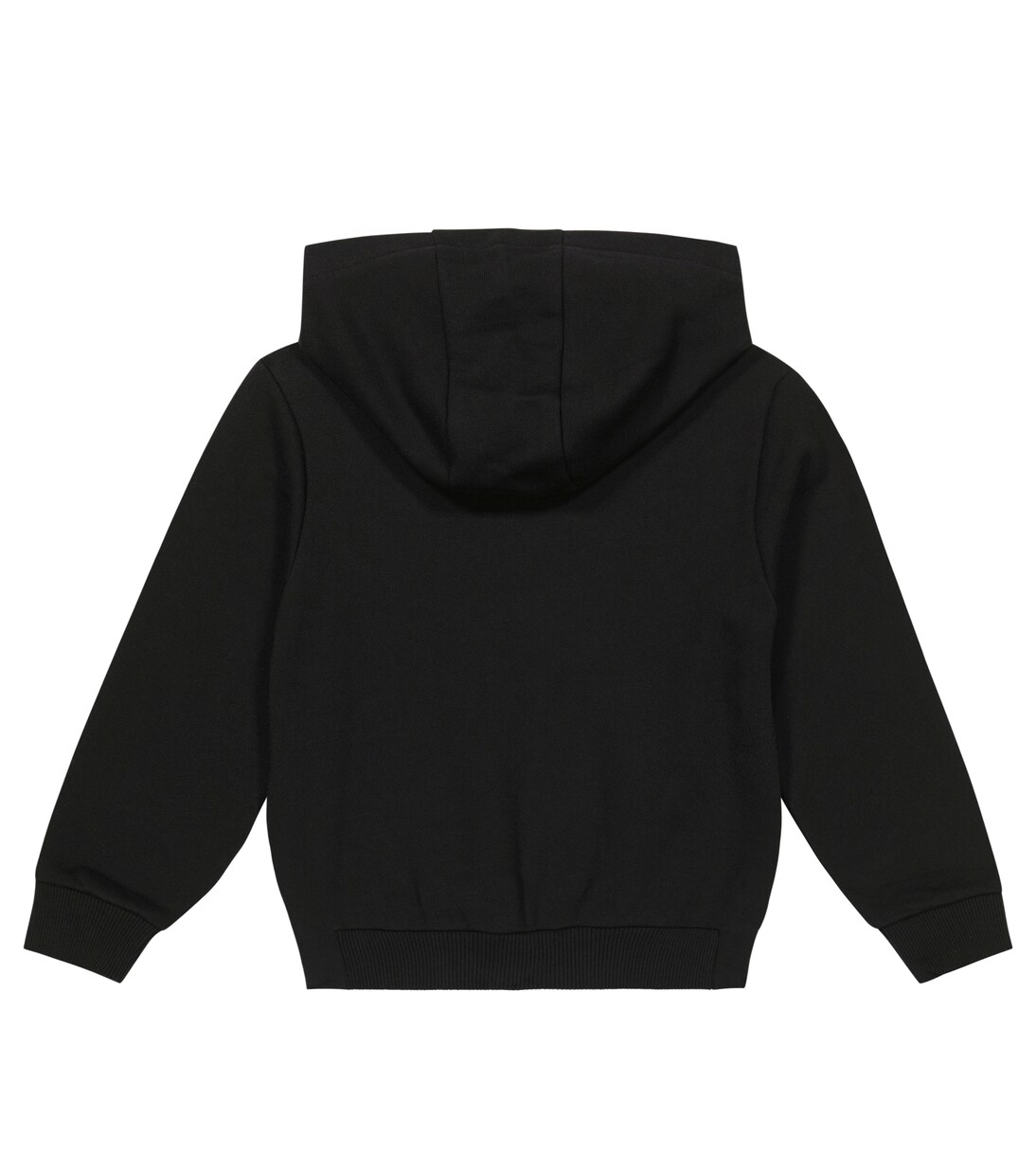 Felpa in cotone con cappuccio e logo | Balmain Kids