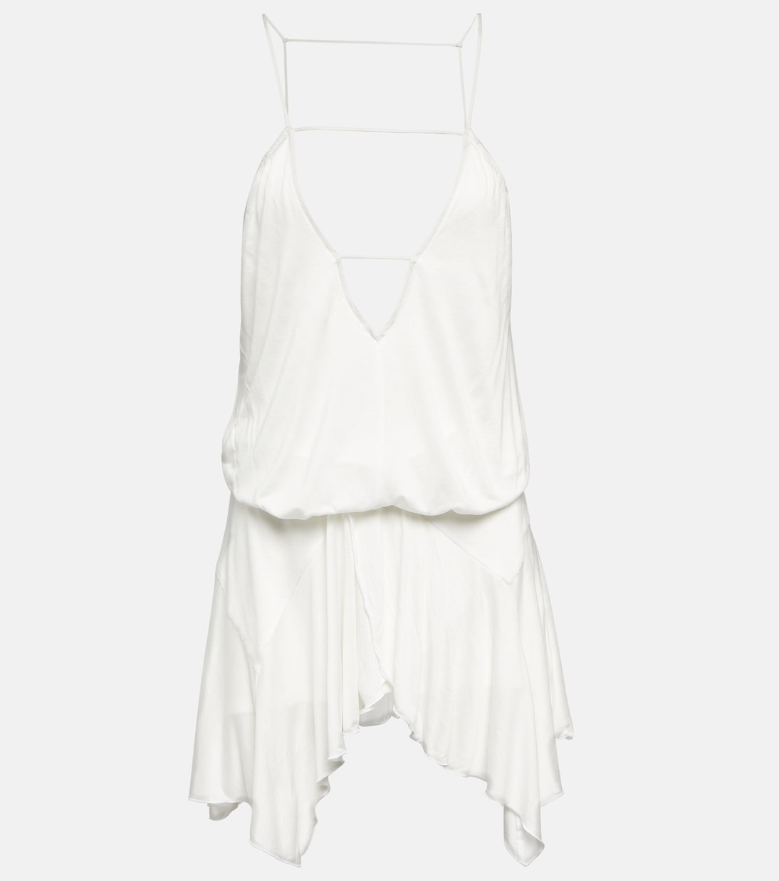 Felicia asymmetric jersey minidress | Isabel Marant